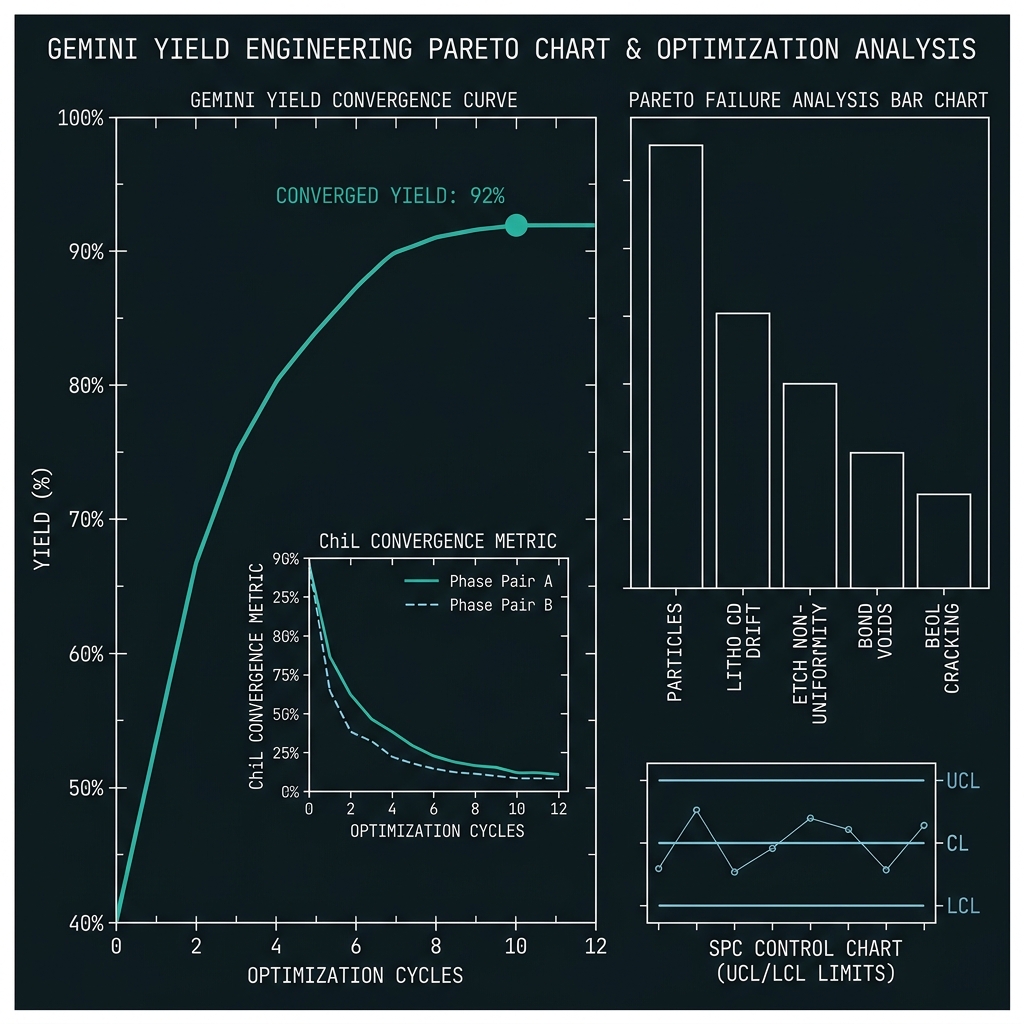 GEMINI Yield engineering Pareto — dual-rail path qubit, d=2, — comb
