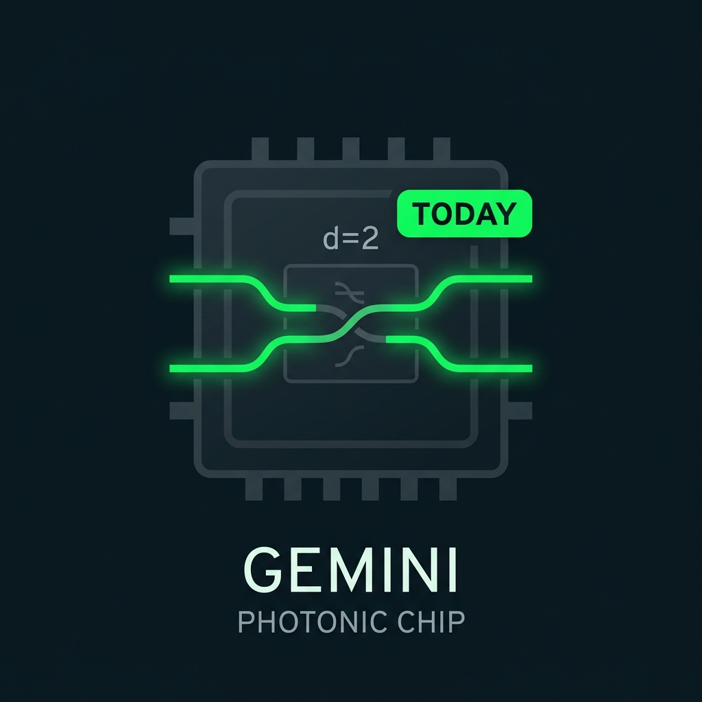 GEMINI dual-rail qubit chip render