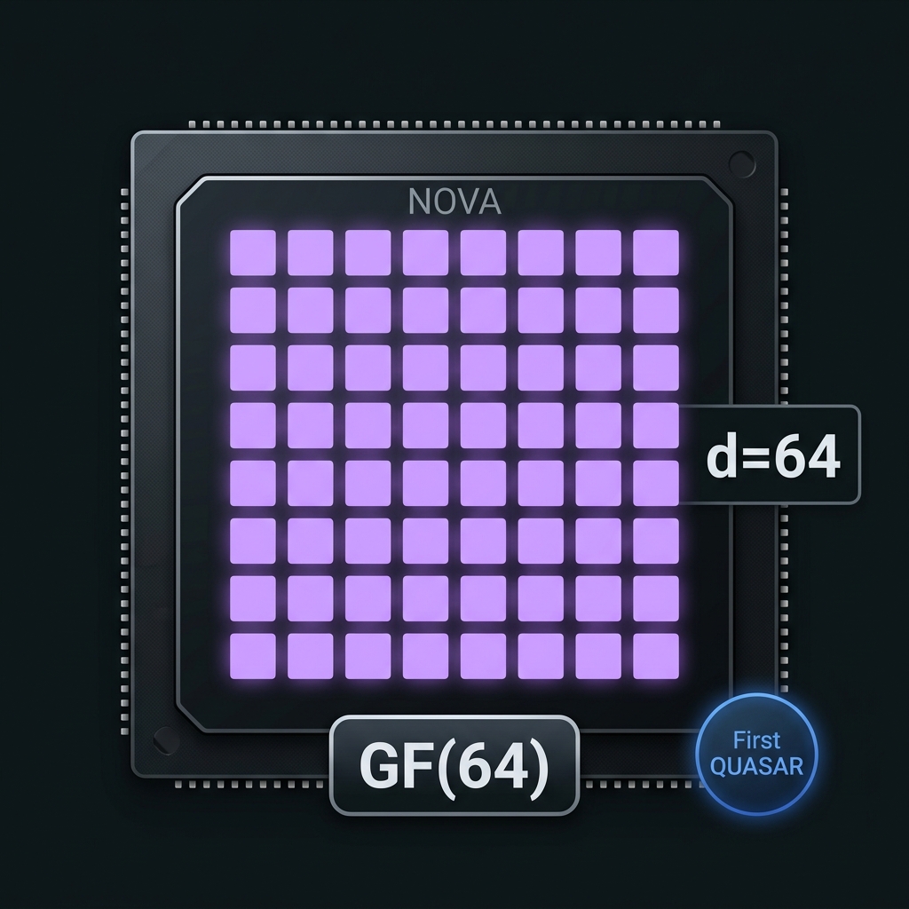 NOVA GF(64) chip render