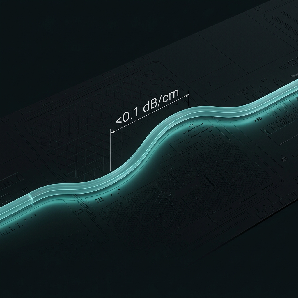 Ultra-low-loss silicon nitride routing backbone across the chip